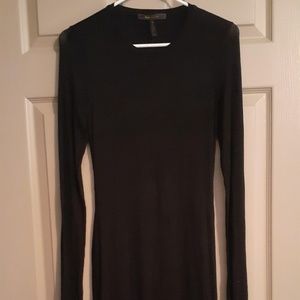 Black BCBG evening dress